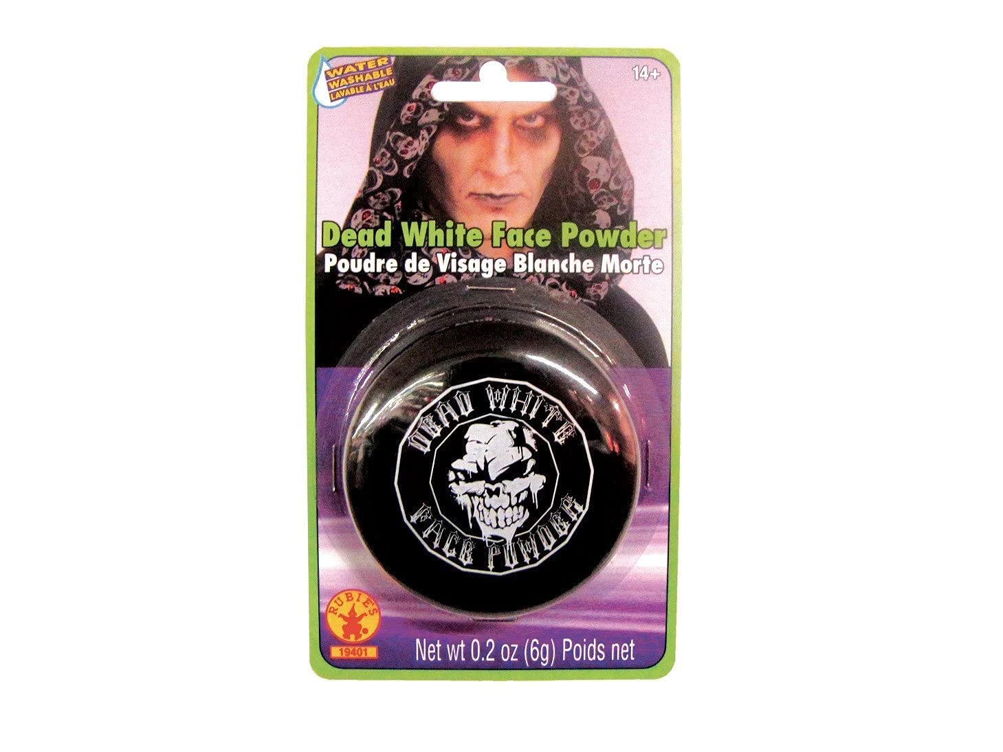 Rubies Dead White Face Powder Compact