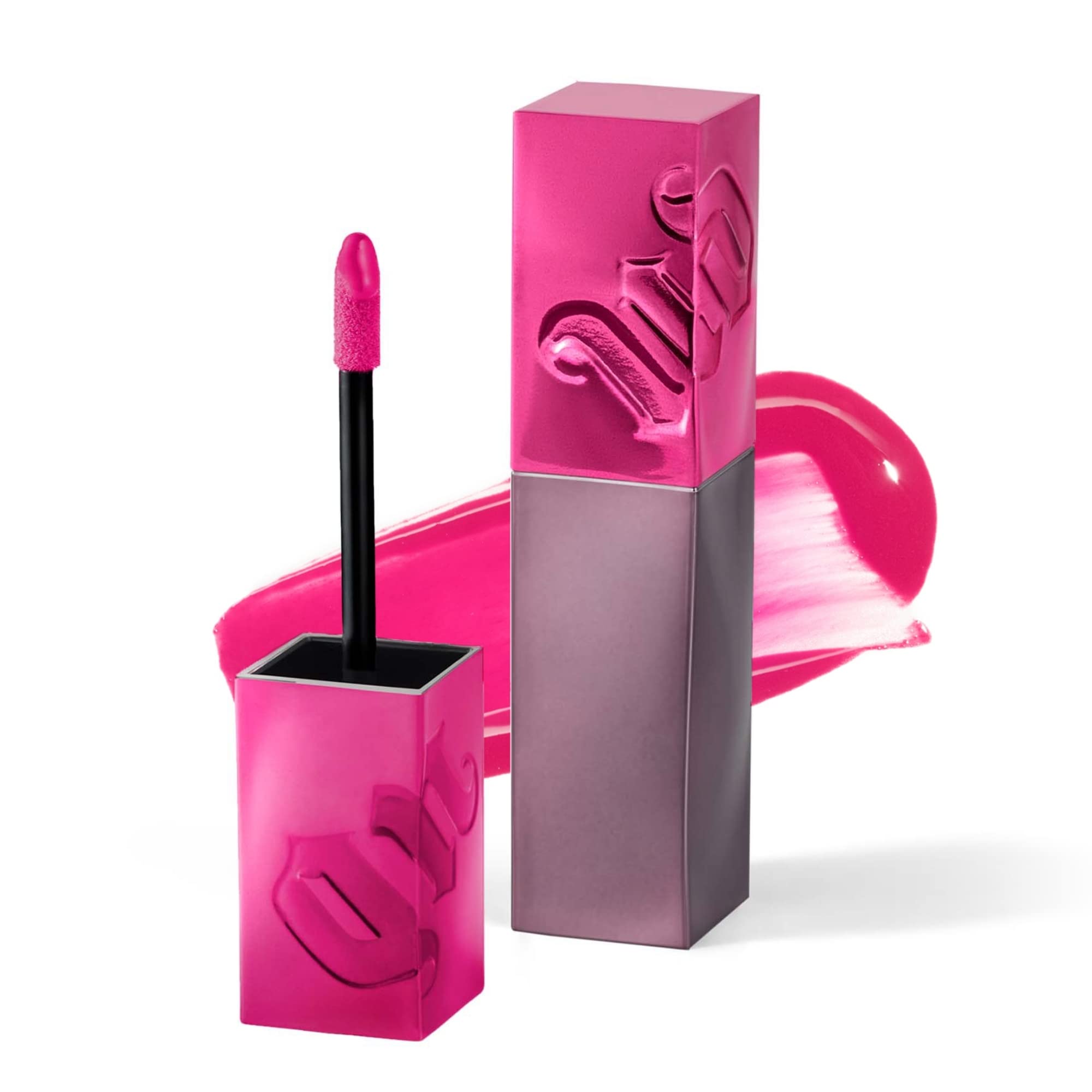 Urban Decay Vice Lip Bond Glossy Longwear Liquid Lipstick (Shock Value - Hot Pink), Transfer-Proof, Smudge-Proof, Bold Longwear