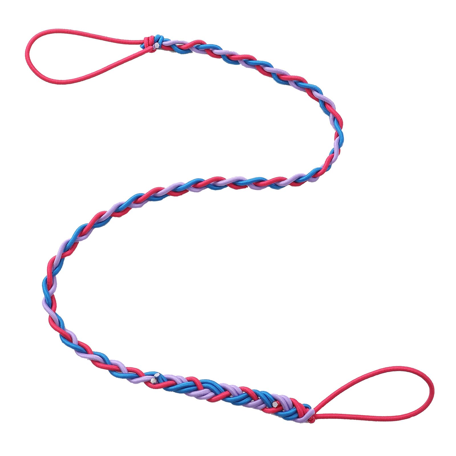 Tail Braid Holder Hair Ties for Thin Hair Elastic Spiral Ponytail Holders for Women Girls Swimming Pony Tail Wrap Hair Ties for 