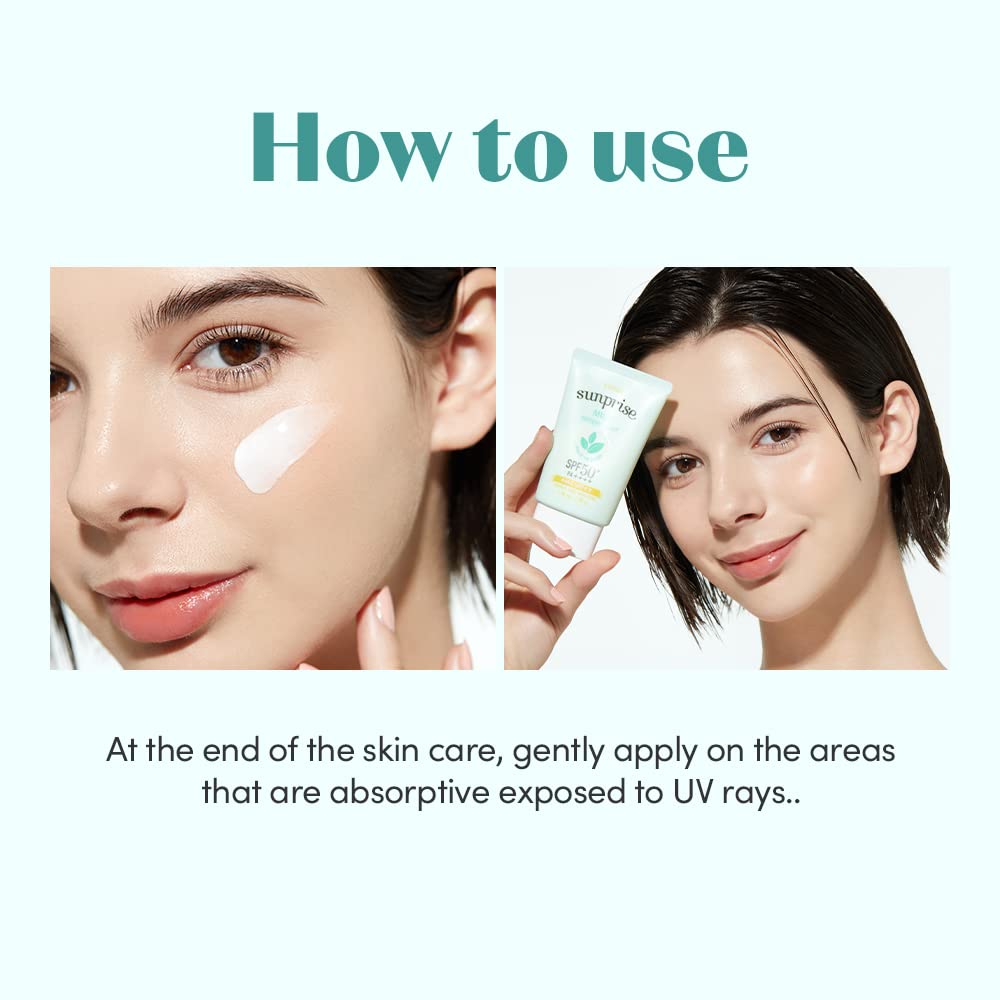 Etude Sunprise Mild Weightless Watery Light Texture Spf50+/Pa+++ 1.7 Fl. Oz (50Ml) (21Ad)  Light Moisturizing Sunblock For Sensi