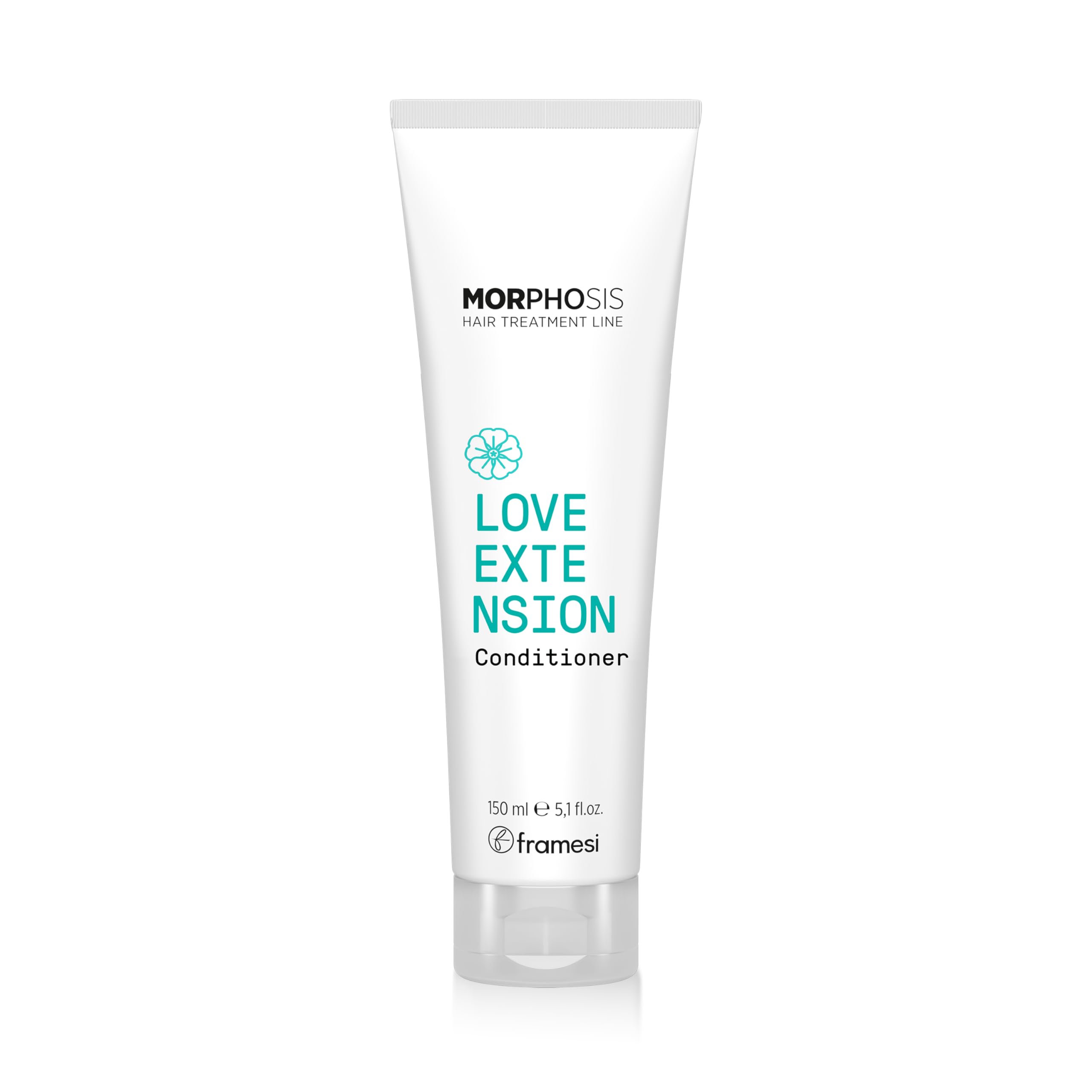 FRAMESI Morphosis Love Extension Conditioner 8.4 fl oz, Conditioner for Hair Extensions and Wigs, Natural Ingredients, Gently Cl