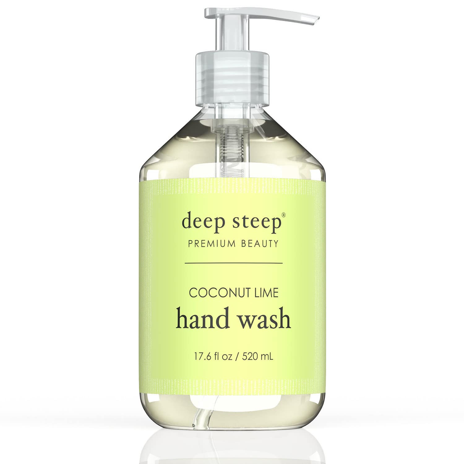 Deep Steep Liquid Hand Wash, 17.6 Ounces (Coconut Lime)