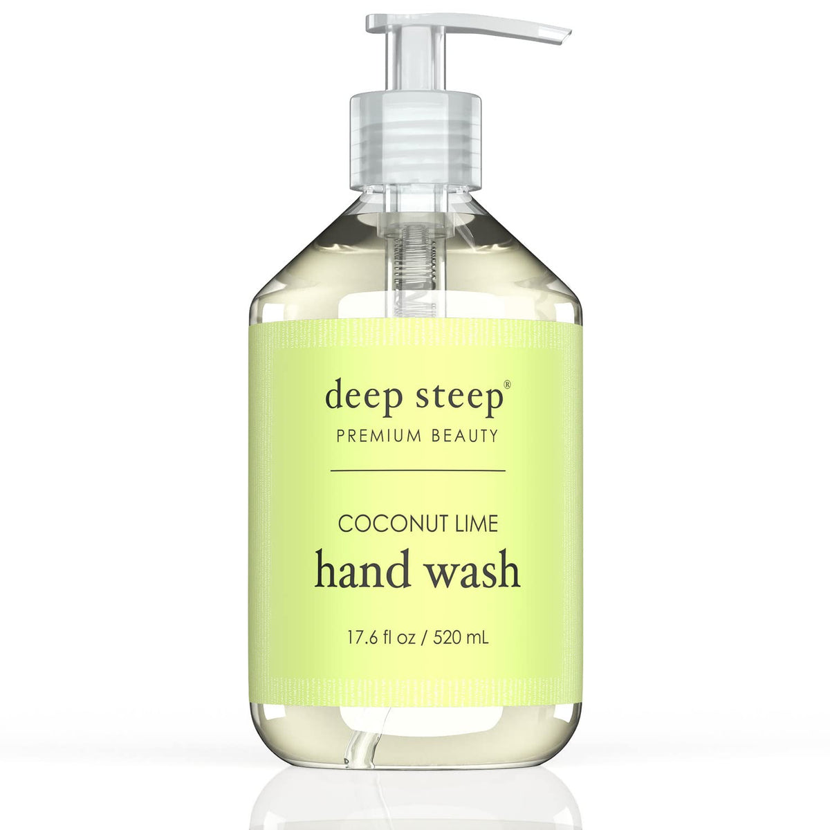Deep Steep Liquid Hand Wash, 17.6 Ounces (Coconut Lime)