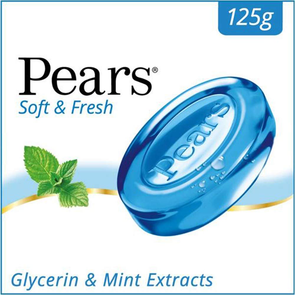 Pears Soft & Fresh Soap Bar 125 G