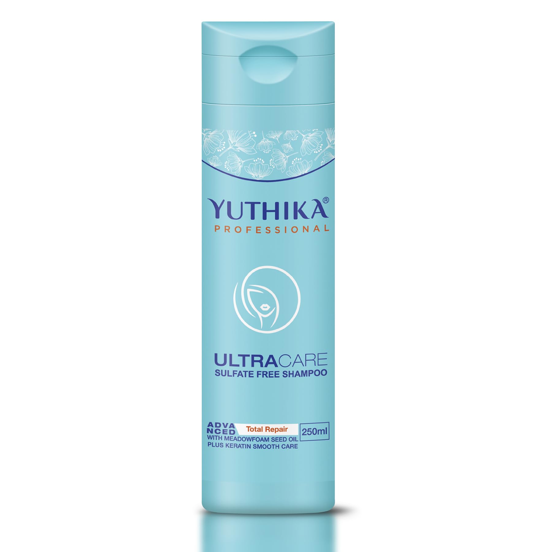 Yuthika Professional Ultracare Sulfate Free Shampoo 250 Ml | Total Repair Shampoo For Damaged, Dry & Frizzy Hair | Gentle Daily 