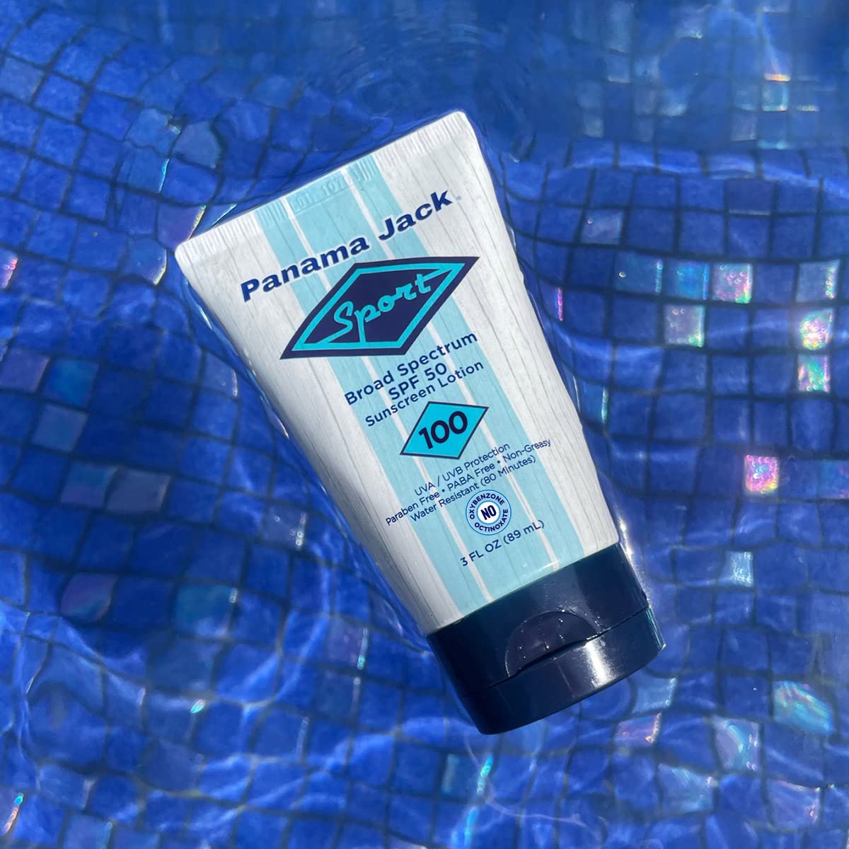 Panama Jack Sport Sunscreen Lotion - Spf 100, Broad Spectrum Uva/Uvb Protection, Non-Greasy, Paba, Paraben, Gluten & Cruelty Fre