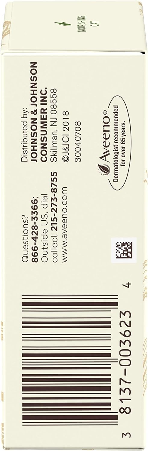 Aveeno Bar Dry Size 3.5 Ounce Aveeno Moisturizing Bar For Dry Skin (Pack Of 3)