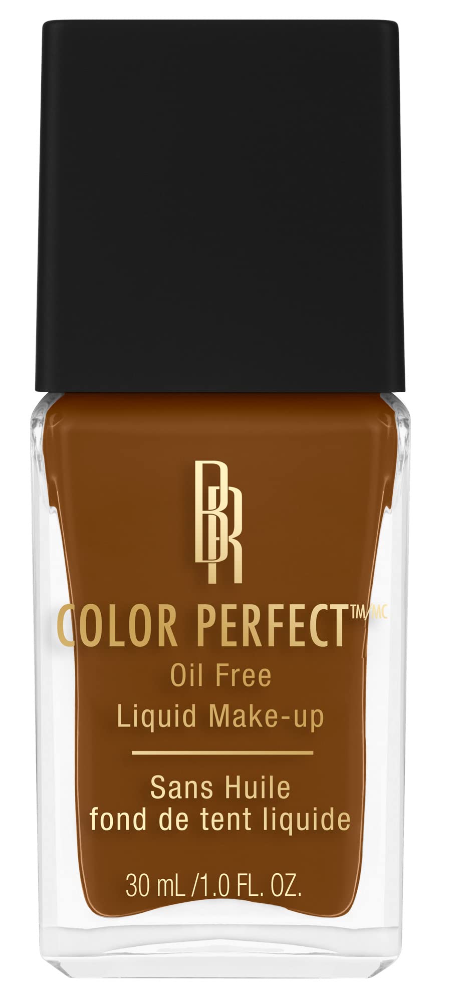 Black Radiance Color Perfect Liquid Full Coverage Foundation Makeup, Toffee, 1 Ounce
