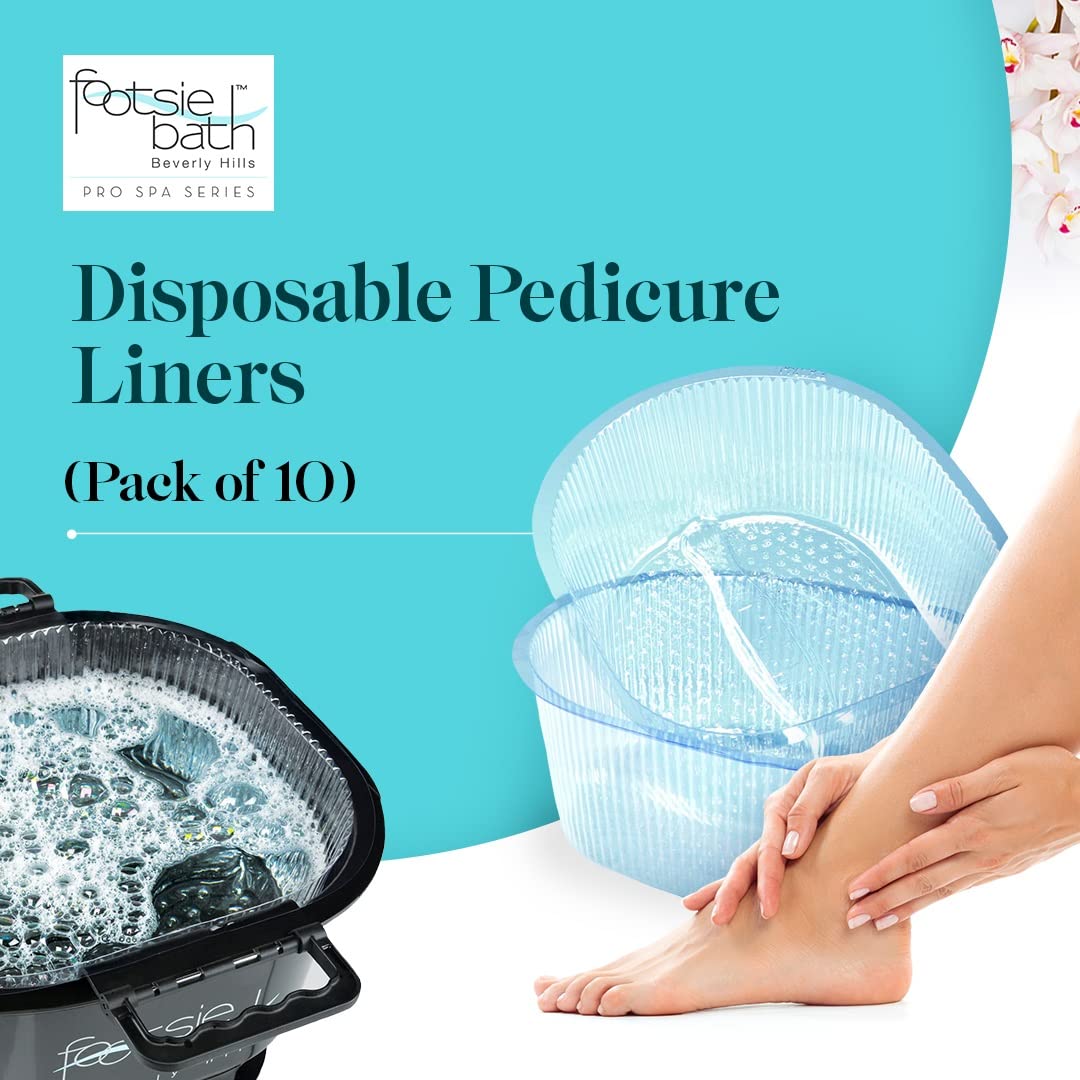 Footsie Foot Bath Liners, 10 Count