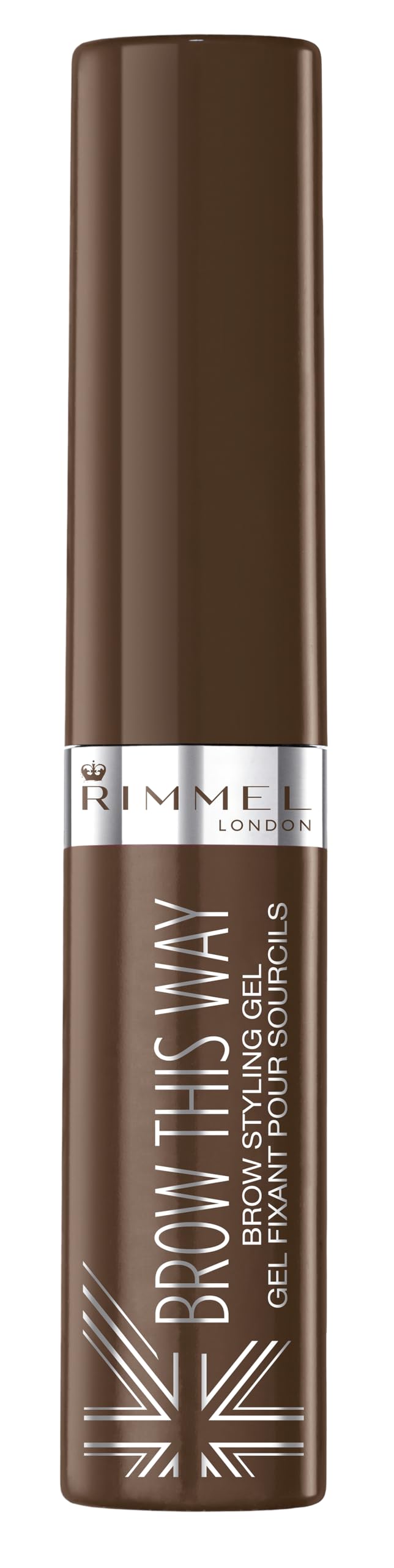 Brow This Way Lightweight Gel - 002 Medium Brown By Rimmel London For Women - 0.17 Oz Eyebrow Gel