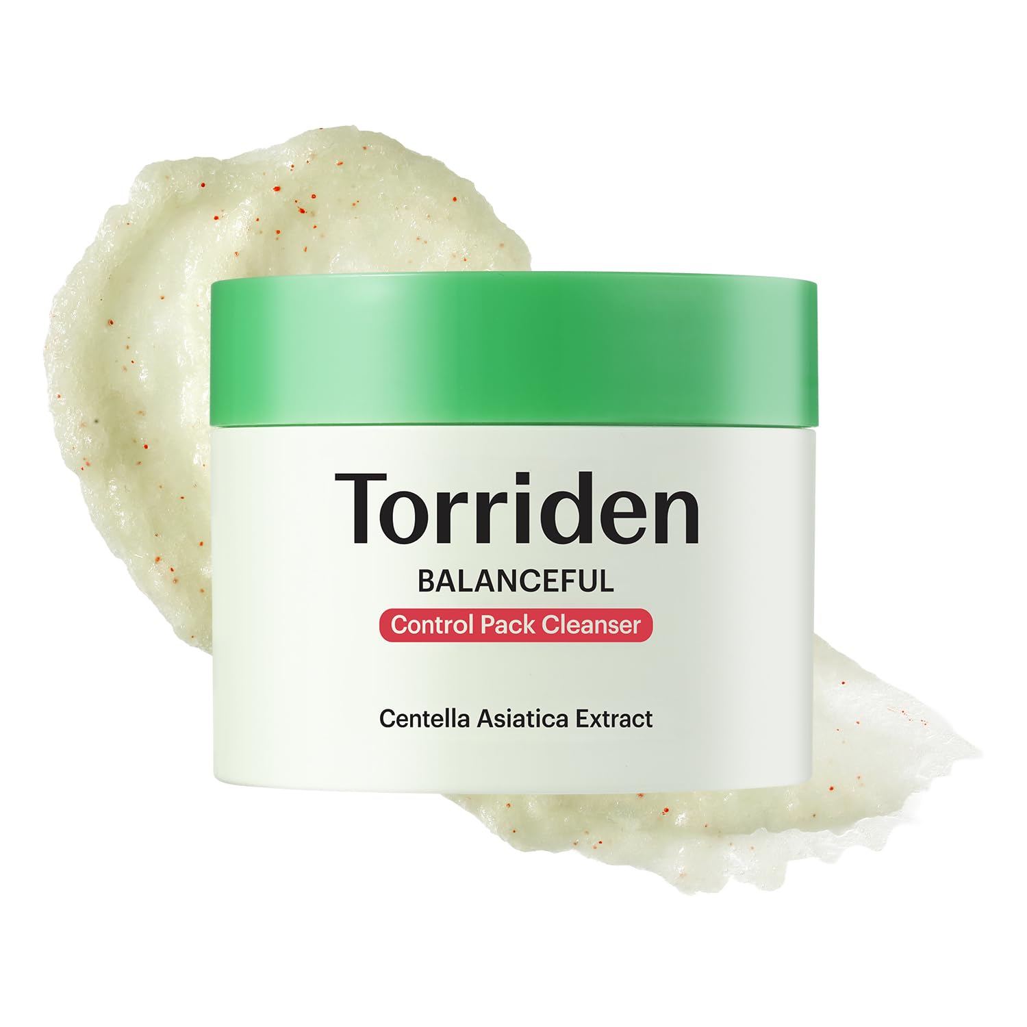 Torriden BALANCEFUL Control Pack Cleanser 120g (4.23 oz.) | 2-in-1 Face Wash & Wash-Off Mask | Gentle Exfoliating Pack Cleanser 