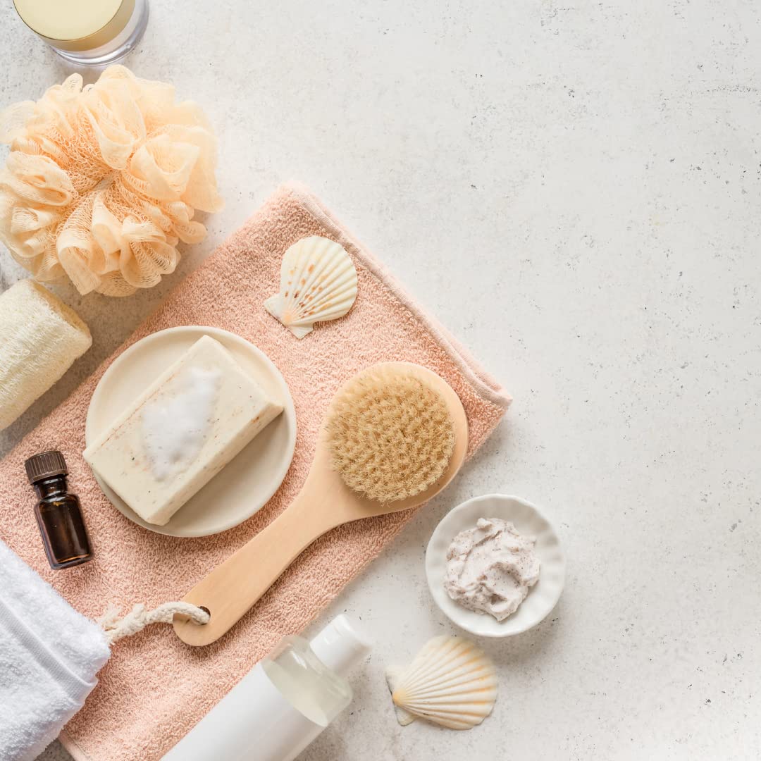 Halaleveryday Foaming Bath Butter Base Whipped - Whipped Soap - 1Lb Jar Vegan - 100% Pure Premium Quality Scrub Skin Body Shower