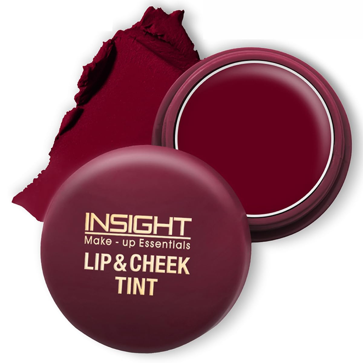 Insight Lip And Cheek Tint  Mulberry Squash (3 G) Matte Finish | Enriched With Vitamin E For Nourishment | LongWearing | Multi