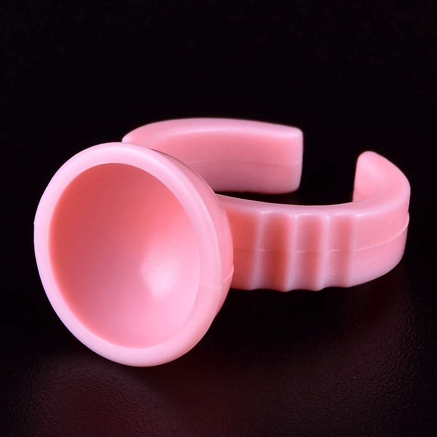 Nxj Infilila Glue Rings, 300Pcs Glue Rings For Eyelash Extensions, Disposable Lash Glue Rings Cup For Eyelash Extension Supplies