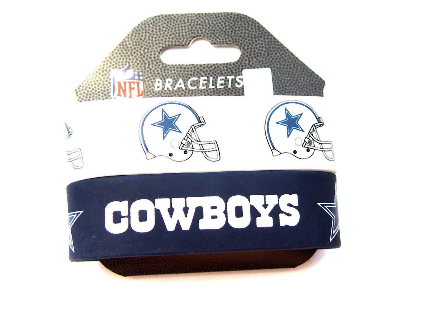 aminco Dallas Cowboys Bracelets 2 Pack Wide