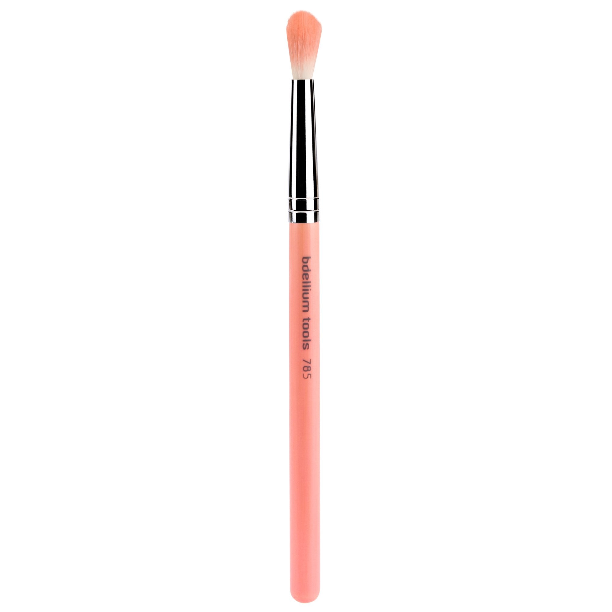 Bdellium Tools Professional Makeup Brush - Pink Bambu Series 785 Tapered Blending - With Soft Synthetic Fibers, For Applying Sha
