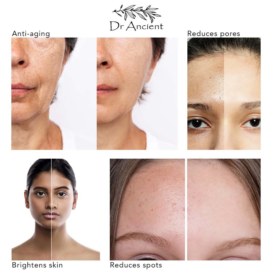 Dr.Ancient Turmeric Soap Bar Organic Natural Vegan Traditional Handmade Antique - Anti Ageing - Absolutely No Chemicals! Pure Na