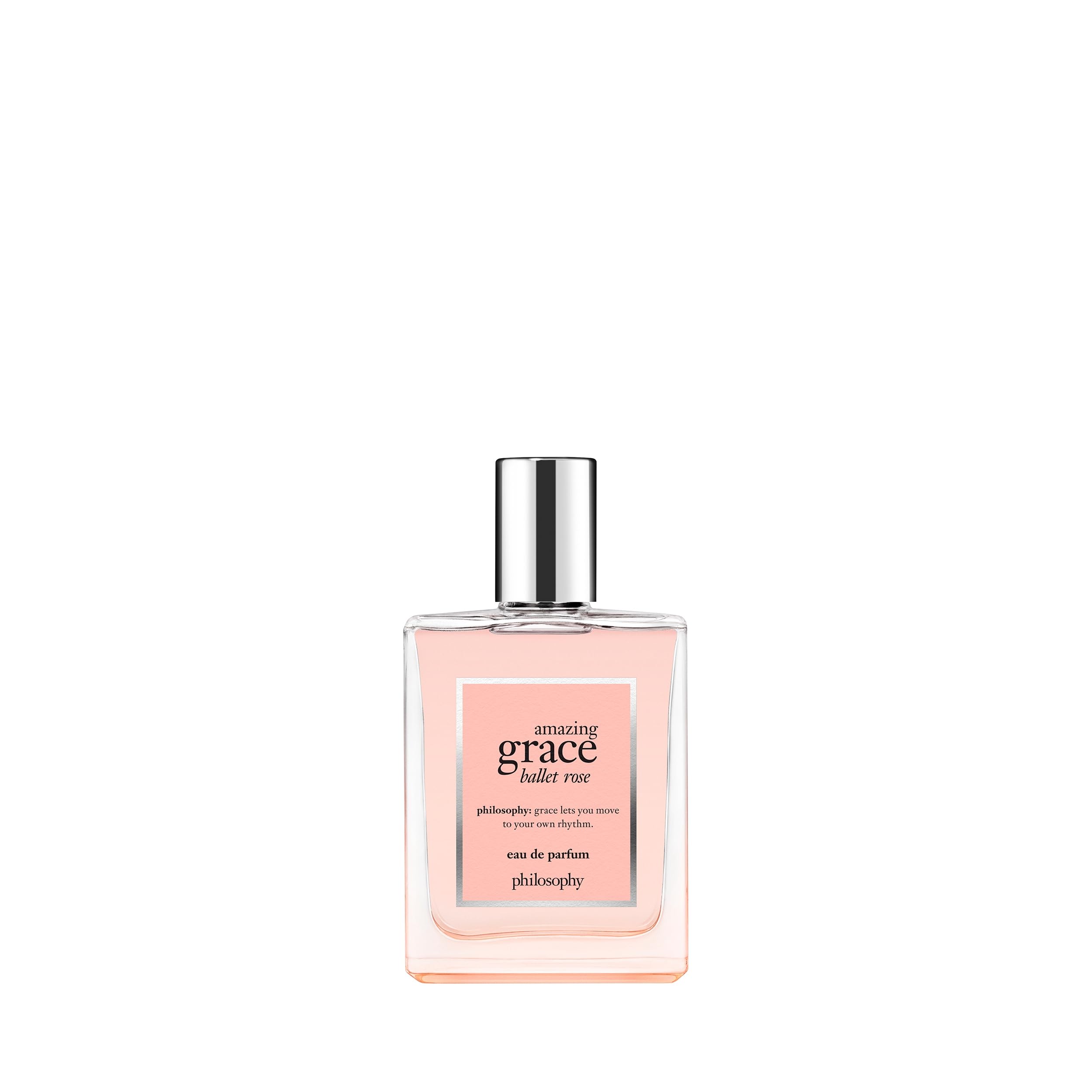 philosophy amazing grace ballet rose eau de parfum - dreamy & floral womens perfume - with notes of rose, lychee & musk - long 