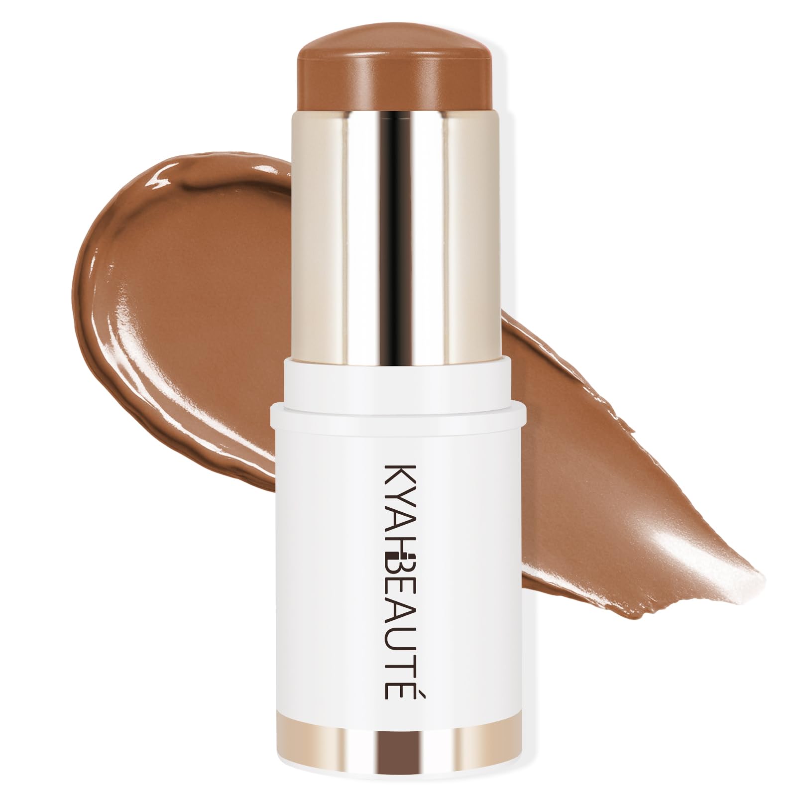 MYMERRY Bronzer Stick Makeup, Creamy Contouring Stick for Soft Sculpted Look, LongWear & Hydrating Formula, Buildable Coverage 