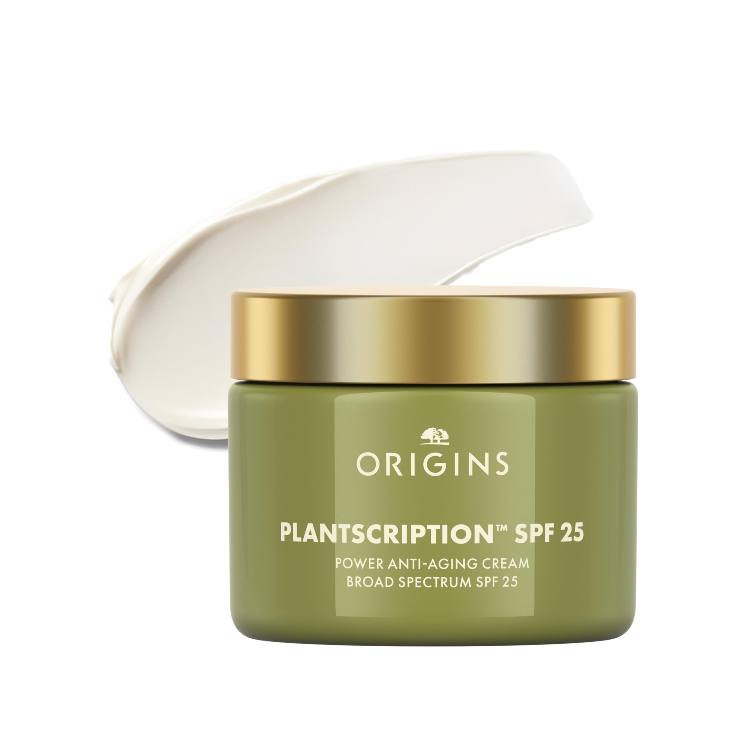 Origins Plantscription SPF 25 Power Anti-Aging Face Cream | Moisturizer with SPF to Visibly Reduce Fine Lines | With Peptides & 