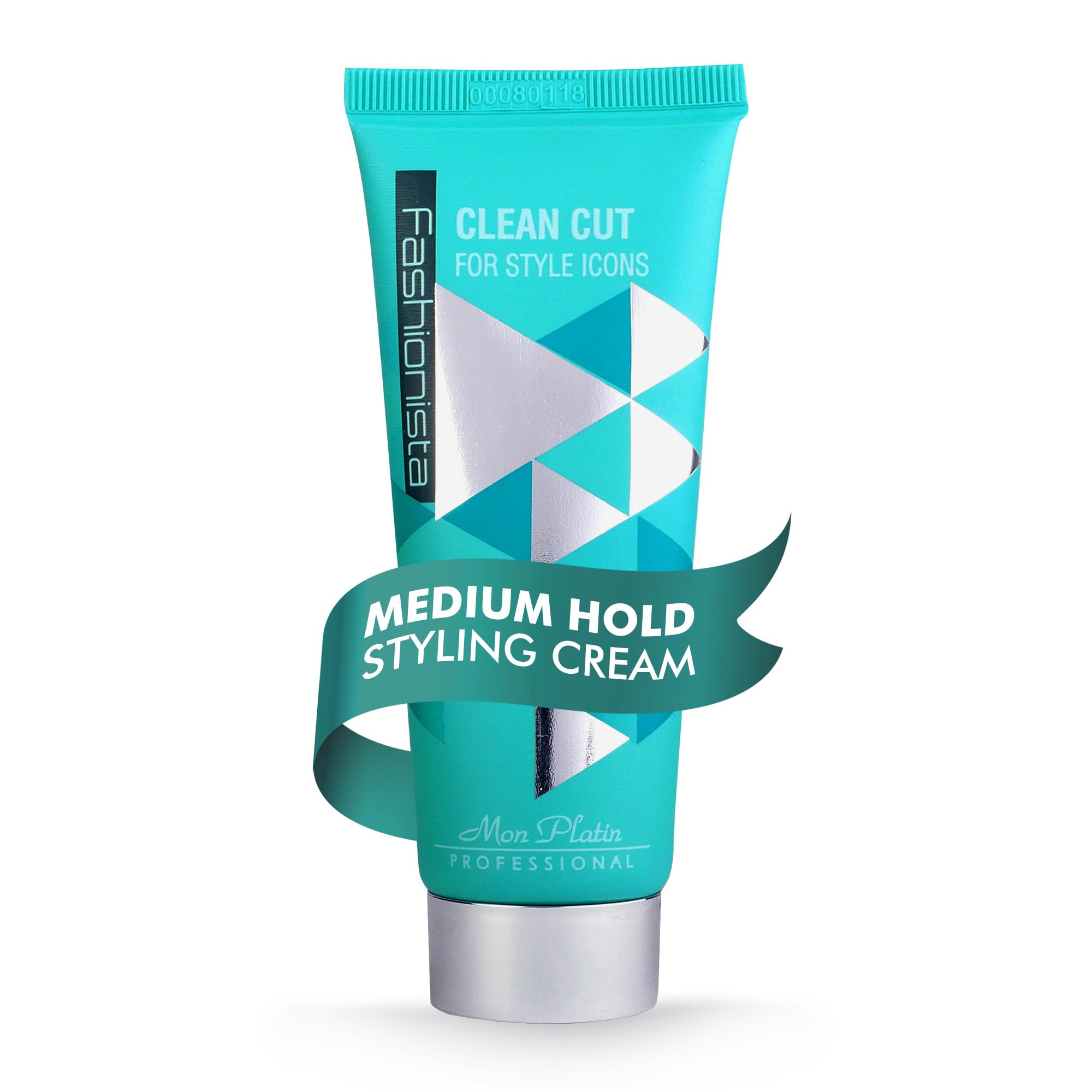 Mon Platin Professional Clean Cut Styling Cream  Super Matte Forming & Finishing Cream  Medium Hold Level 3  LongLasting Con