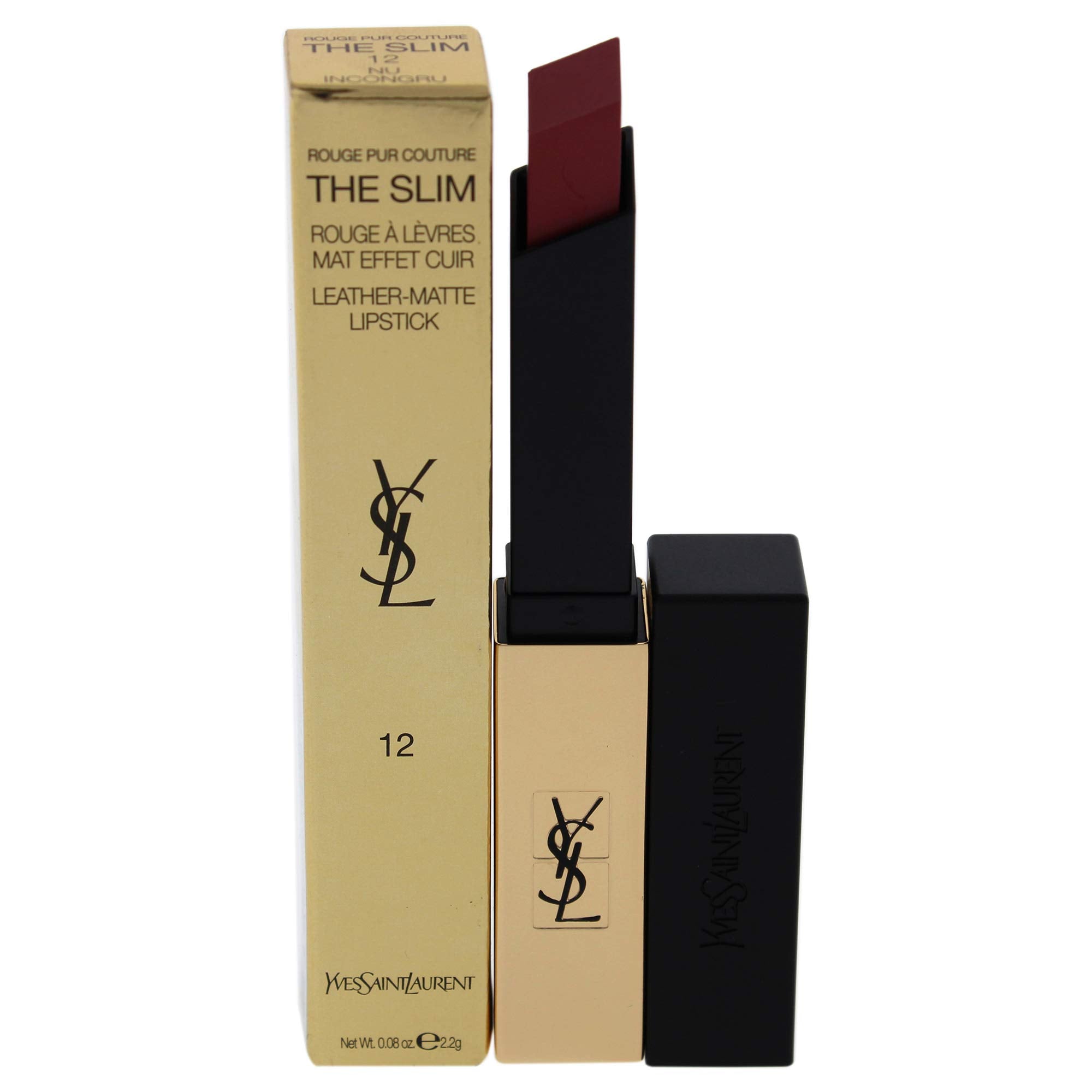 Yves Saint Laurent Rouge Pur Couture The Slim Matte Lipstick - 12 Nu Incongru Women 008 Oz