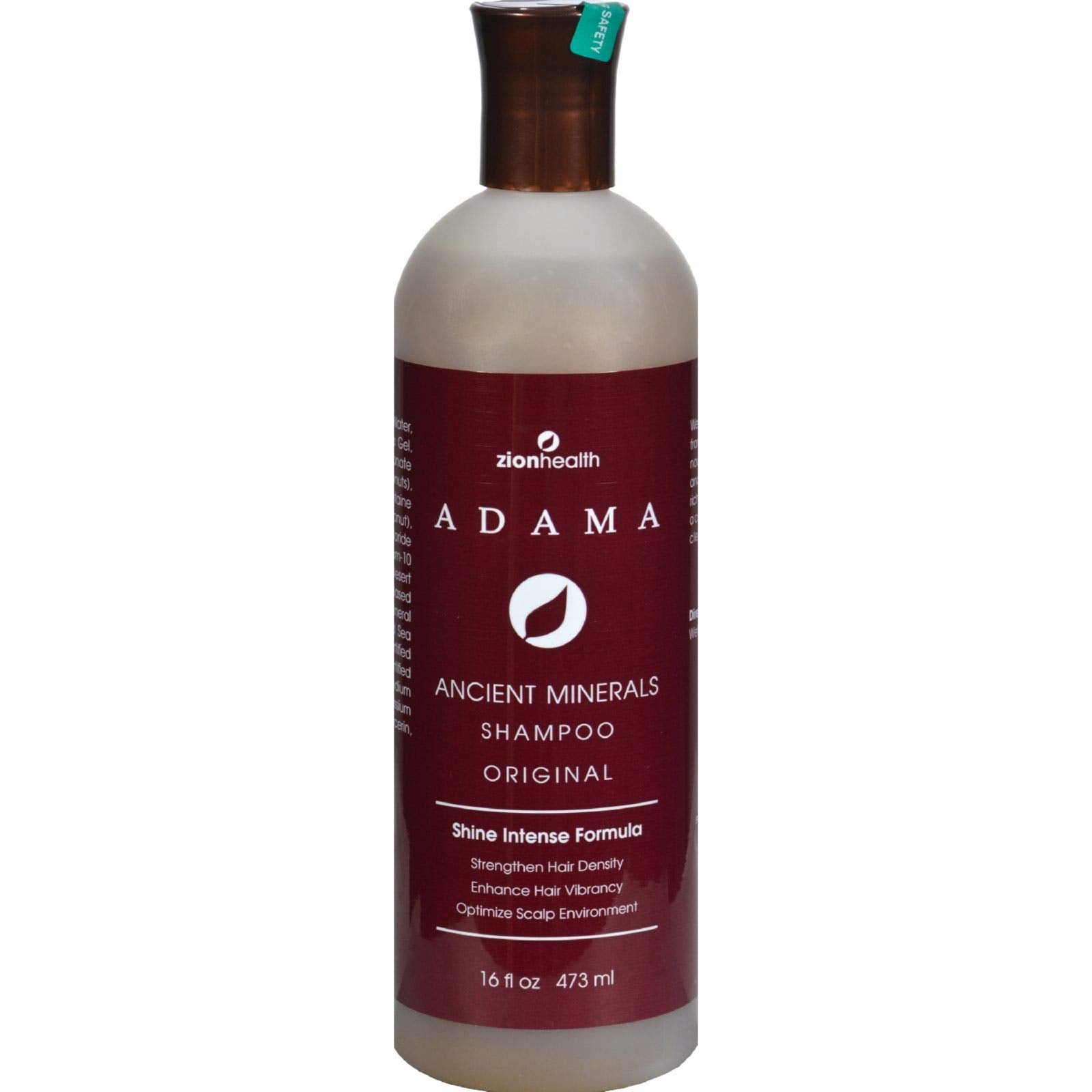 Zion Health Adama Minerals Shampoo Original Scent 16 Oz.