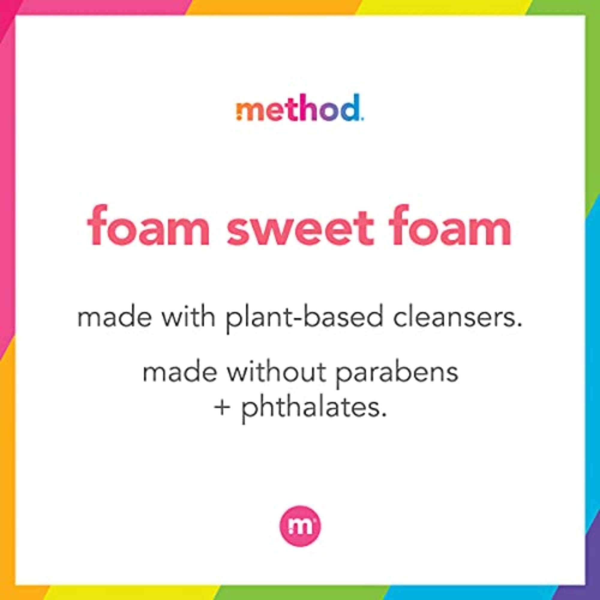 Method Foaming Hand Soap, Sea Minerals, Biodegradable Formula, 10 Fl Oz (Pack Of 6)
