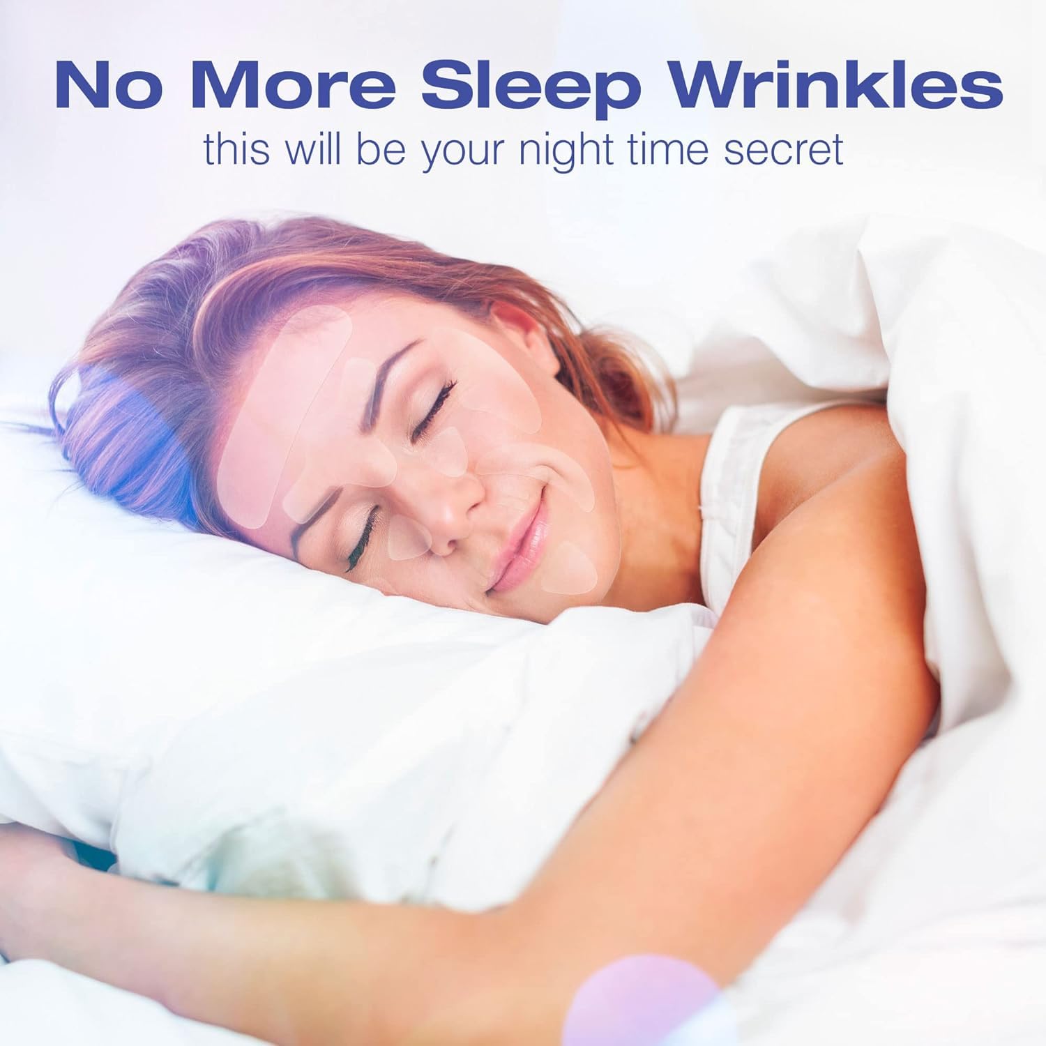 Wrinkle Remover Patches Face Forehead: Facial Smoothing Silicone Mask - Between Eyes Line Correction Treatment - Anti-Aging Over