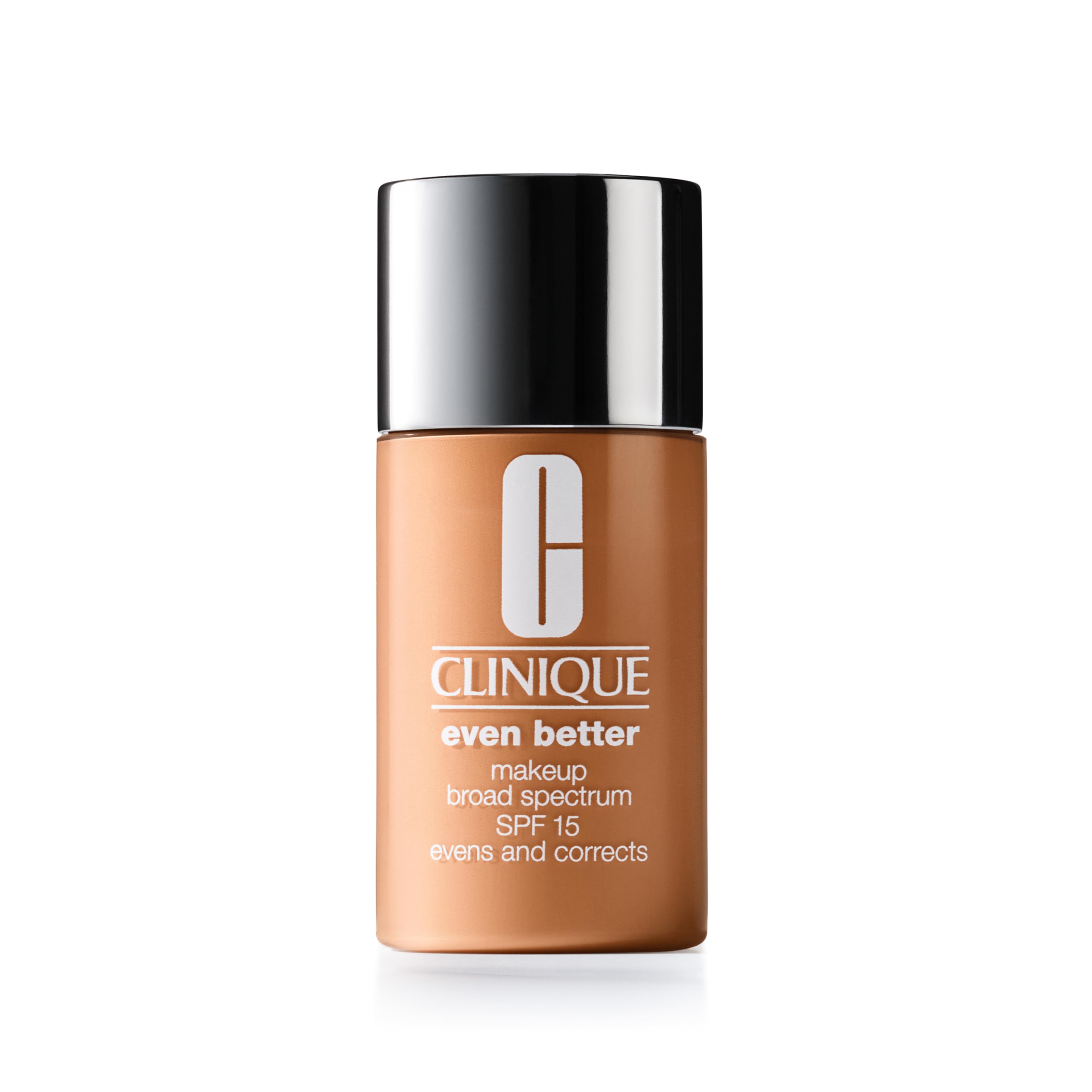 Clinique Even Better Makeup Medium Coverage Foundation Broad Spectrum SPF 15 | Evens Skin Tone + Reduces Dark Spots, Cream Caram