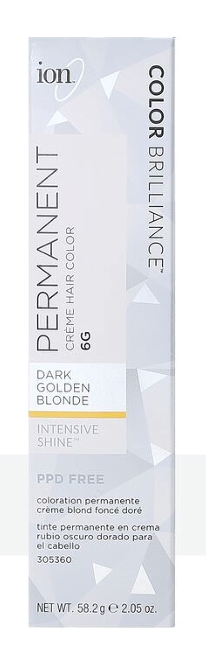 Ion 6G Golden Blonde Permanent Creme Hair Color 6G Dark Golden Blonde
