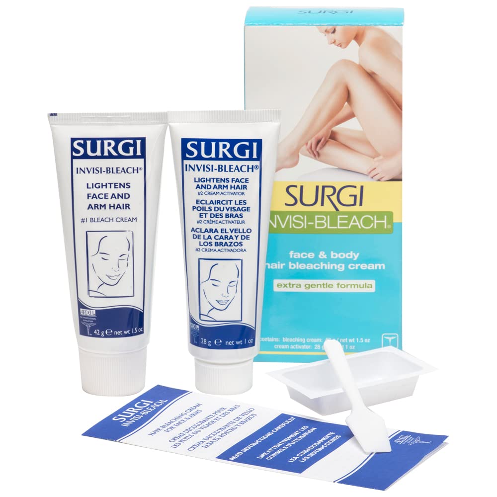 Surgi Wax Face & Body Hair Bleaching Cream, 1.5 ounces