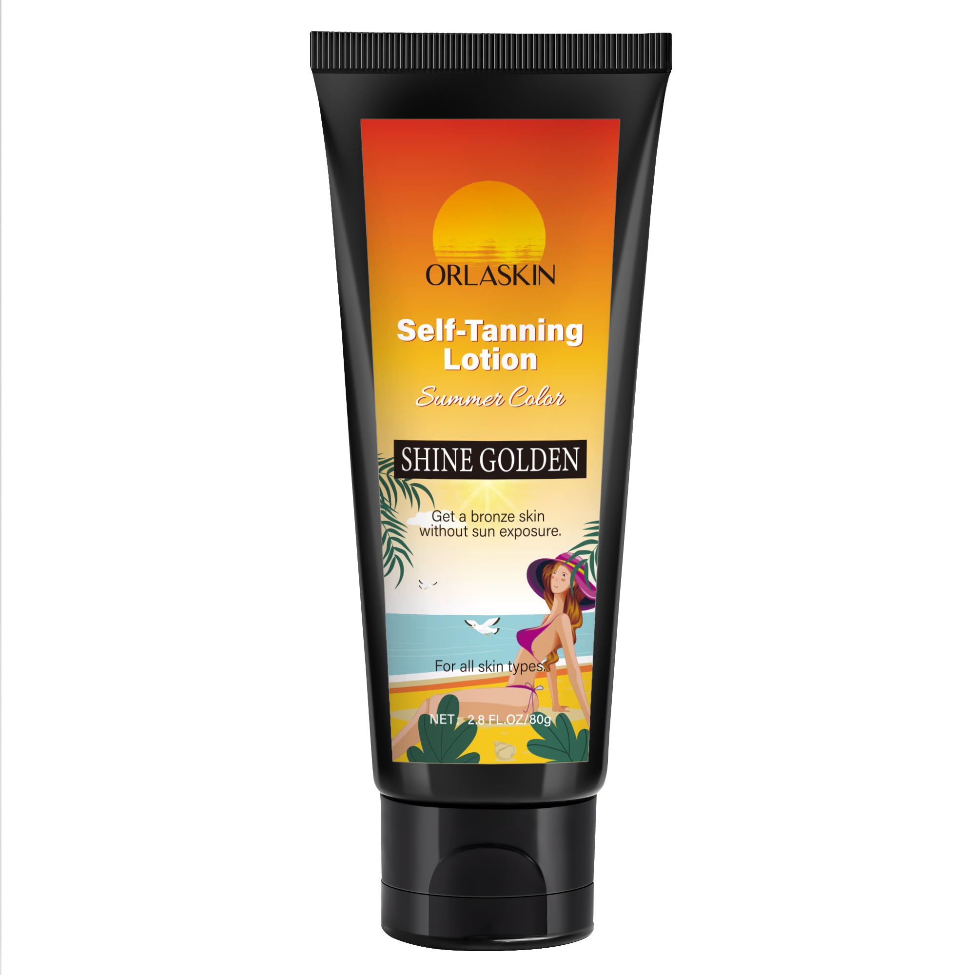 Tanning Spray  Natural & Organic Ingredients, Self Tanner Spray, Body Skin Bronzer for Body, Deep Bronze Suitable for Swimming,