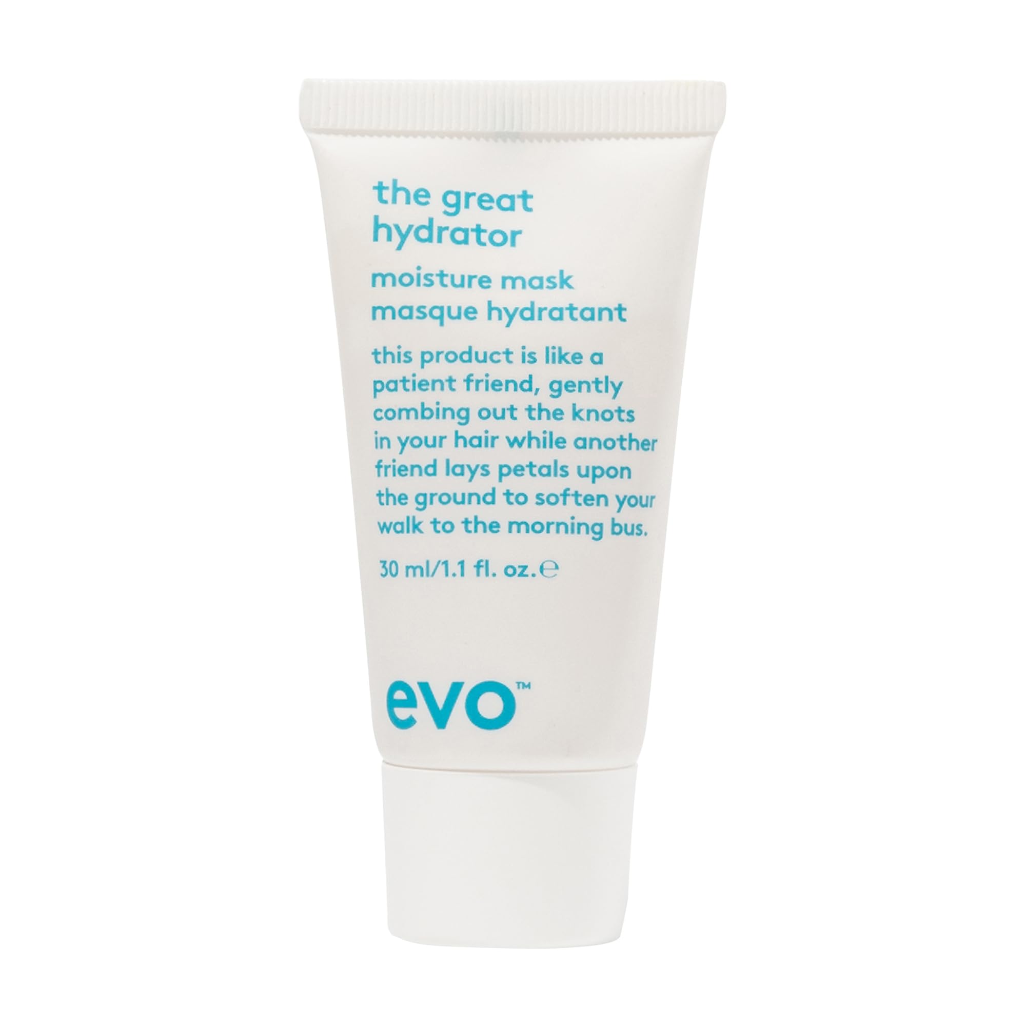 EVO The Great Hydrator Moisture Hair Mask - Moisturise, Add Softness & Shine, Nourishing & Hydrating Treatment for Dry Hair - Tr