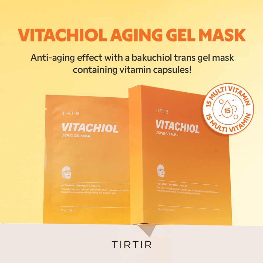 TIRTIR Vitachiol Aging Gel Mask 28g (0.98 oz) x 4ea