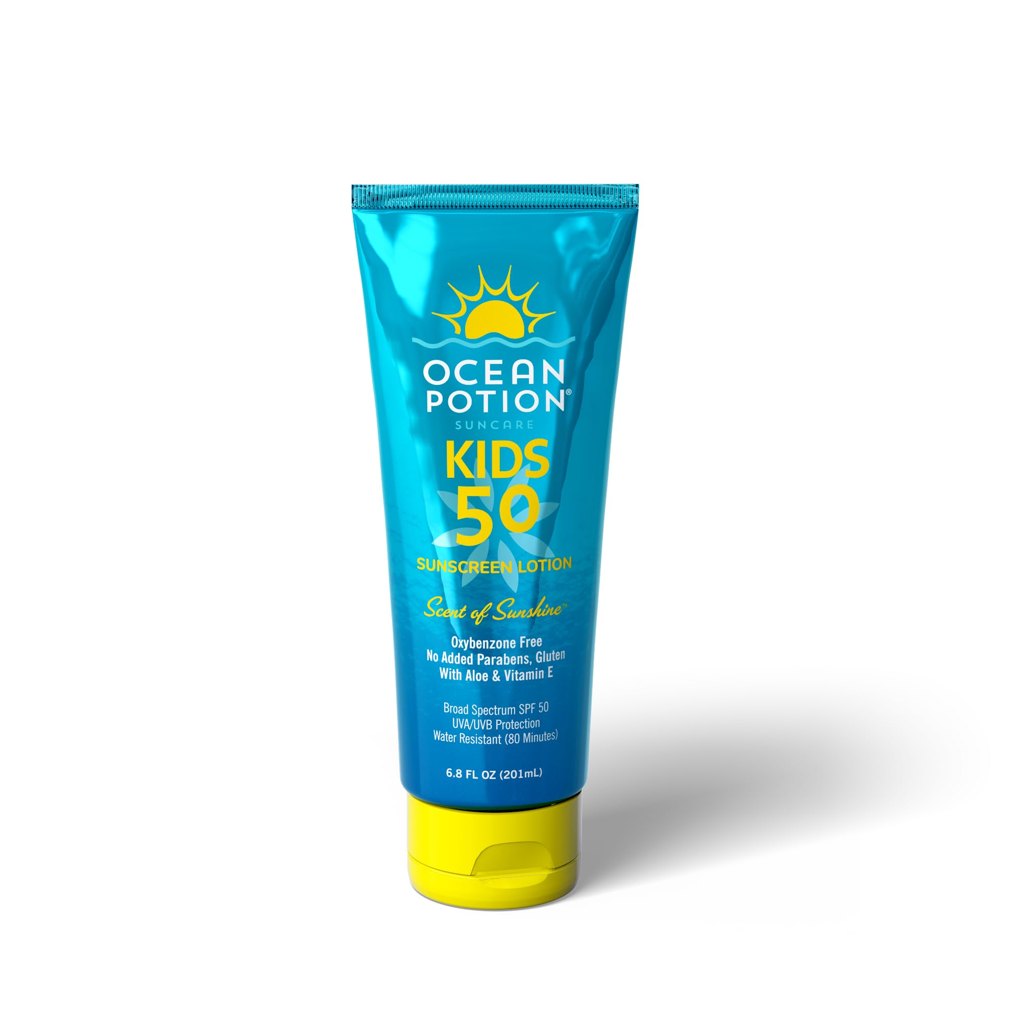 Ocean Potion Kids Sunscreen SPF 50, Broad Spectrum UVA/UVB Protection with Aloe and Vitamin E, NonGreasy Sunscreen Lotion for K