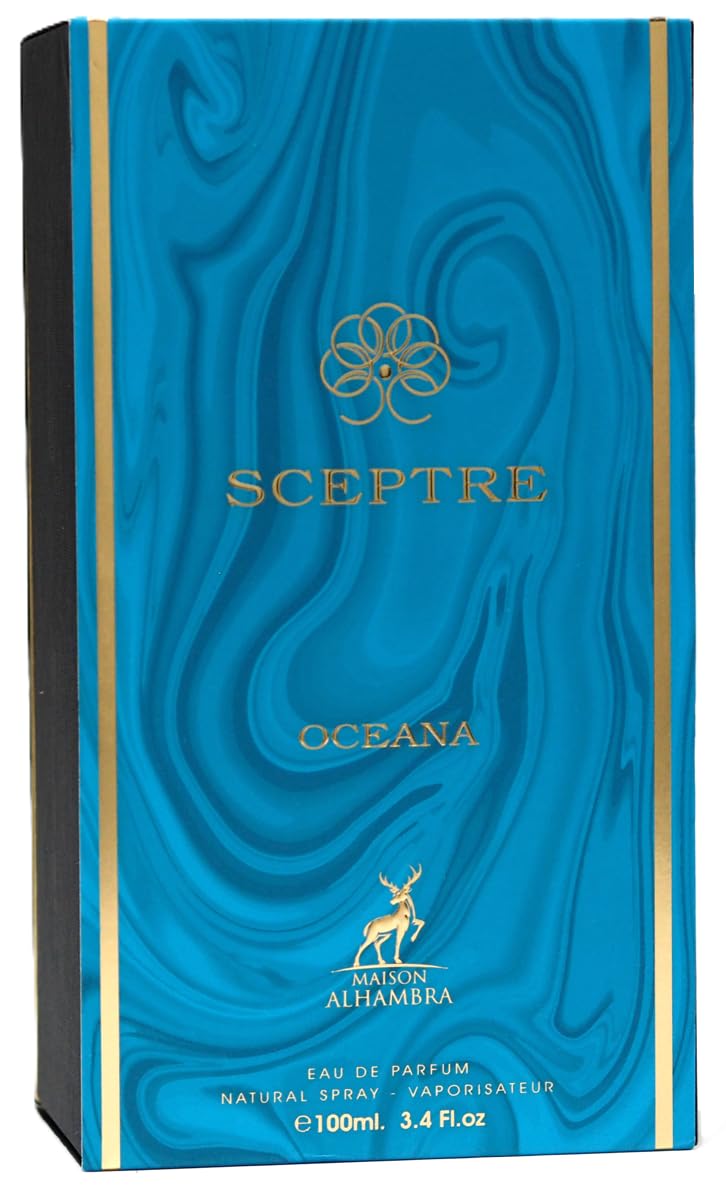 Sceptre Oceana by Maison Alhambra for Men - 3.4 oz EDP Spray