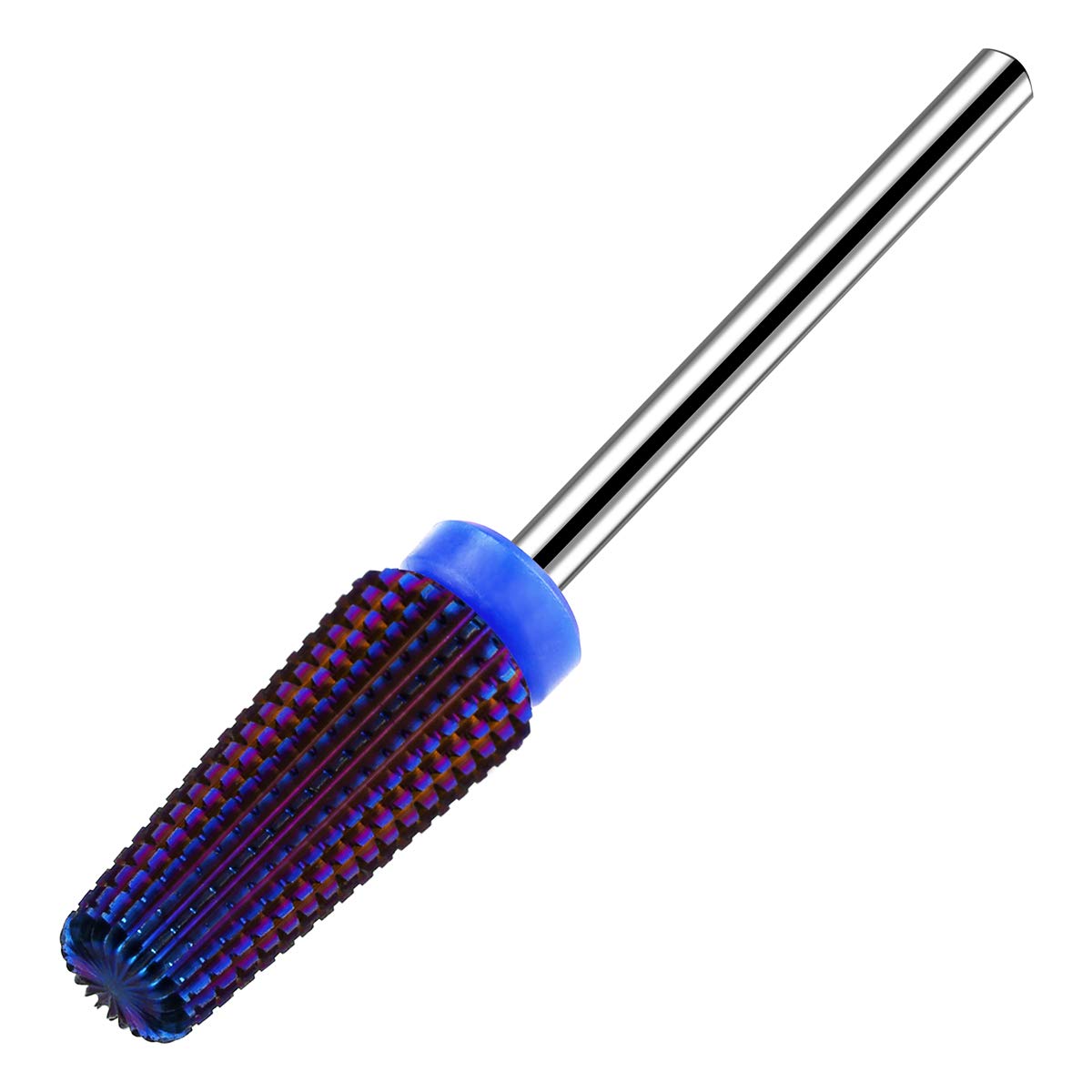 Lavinda 5 In 1 Multi-Function Tapered Shape Straight Cut Nail Drill Bit, Use For Both Left And Right Handed, Professional Carbid