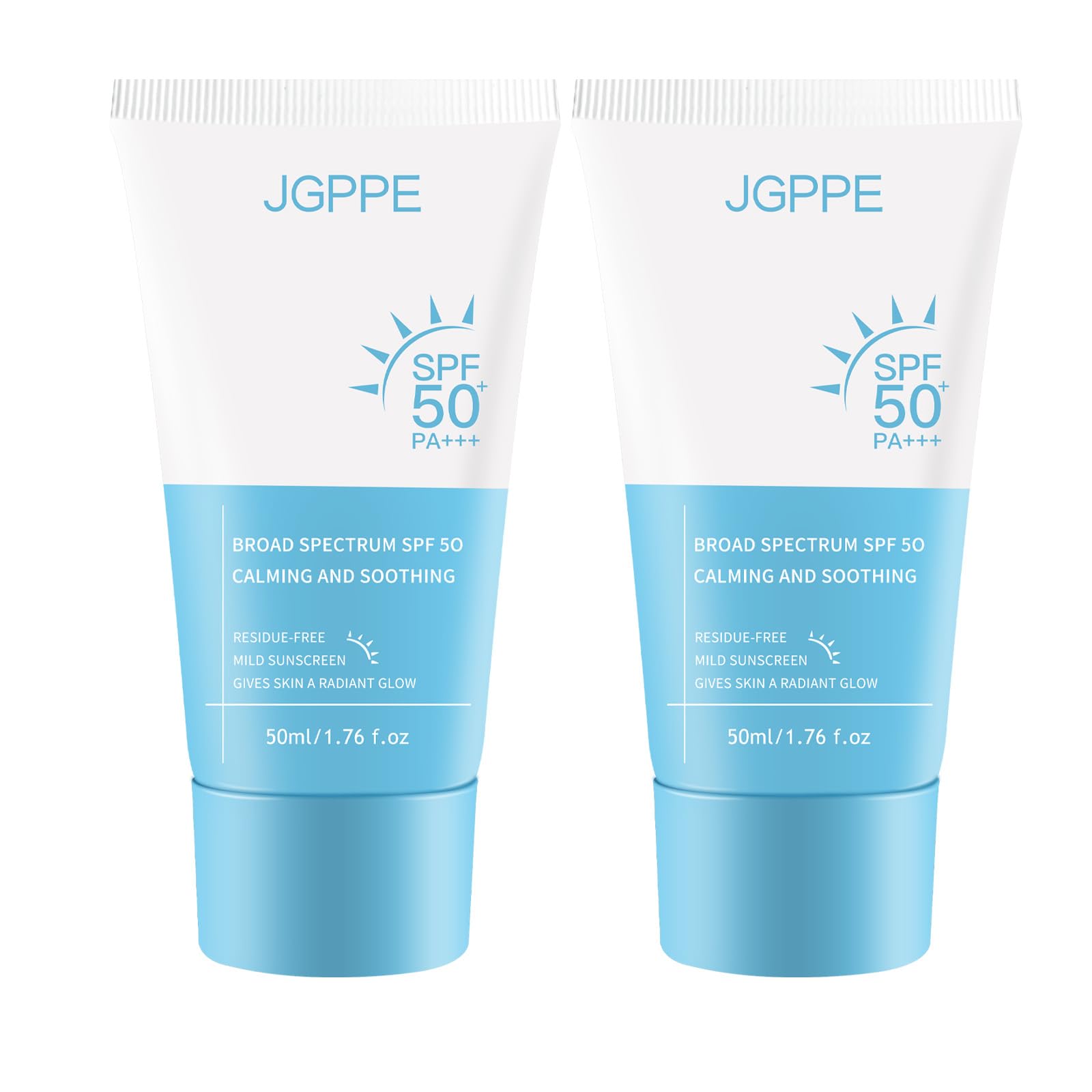 Heartleaf Korean Sunscreen for Face SPF 50+, Silky Moisture Tinted Sun Essence, Broad Spectrum UVA/UVB Protection, Lightweight &