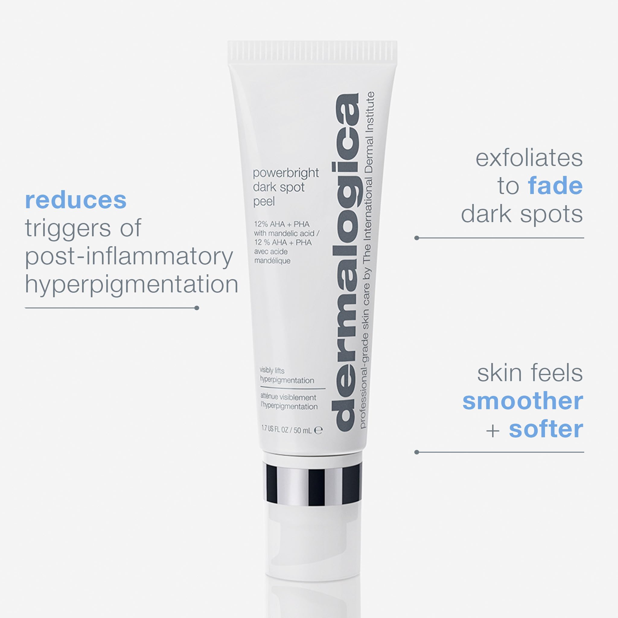 Dermalogica Powerbright Dark Spot Face Peel, Exfoliating Facial Peel With 12% Aha Pha, Improve Dark Spot And Hyperpigmentation F