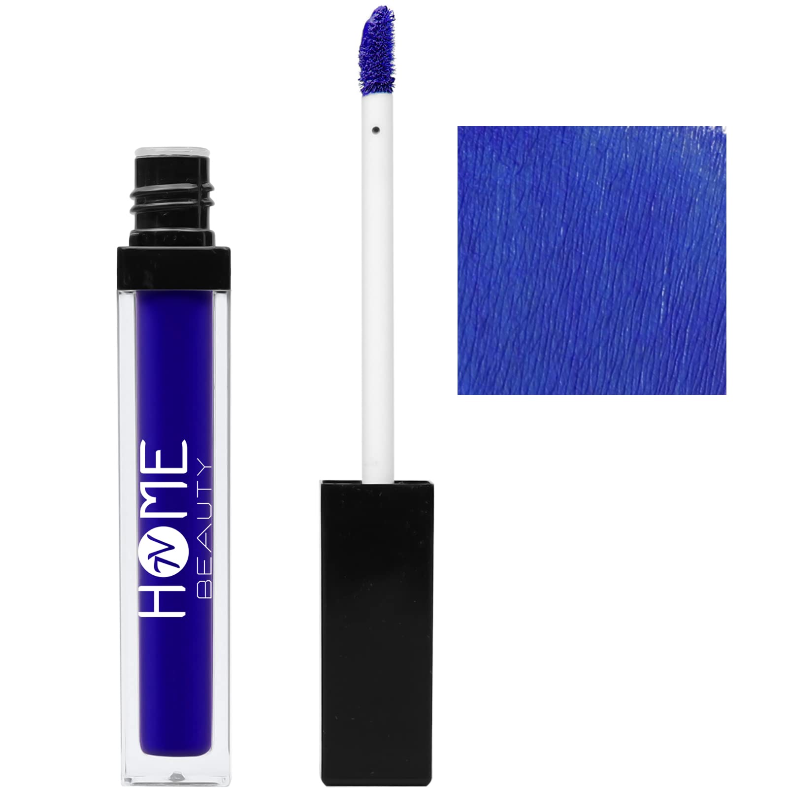 7V Home Beauty Blue Matte Liquid Lipstick, Long Lasting High Pigmented Non-Stick Waterproof Blue Lipstick (5Ml, #230)