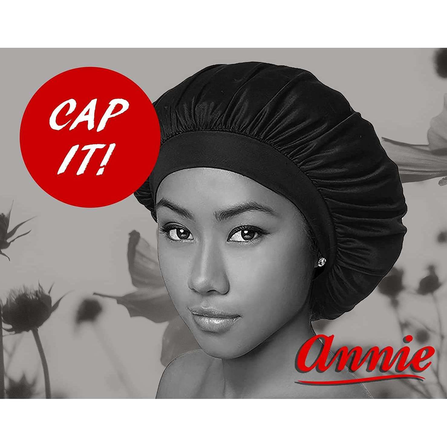 Annie Deluxe Day and Night Cap, Black