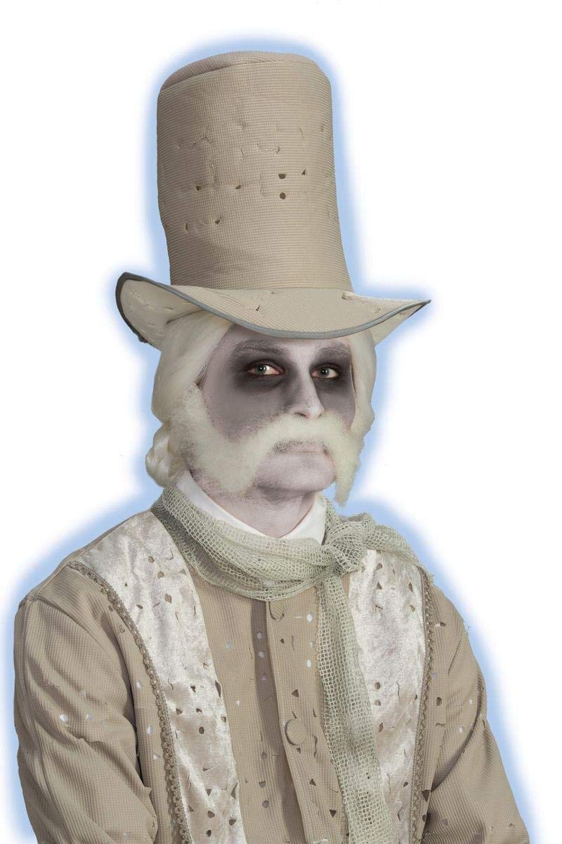 Forum Novelties 70202 Ghostly Gentleman Moustache with Sideburns, One Size