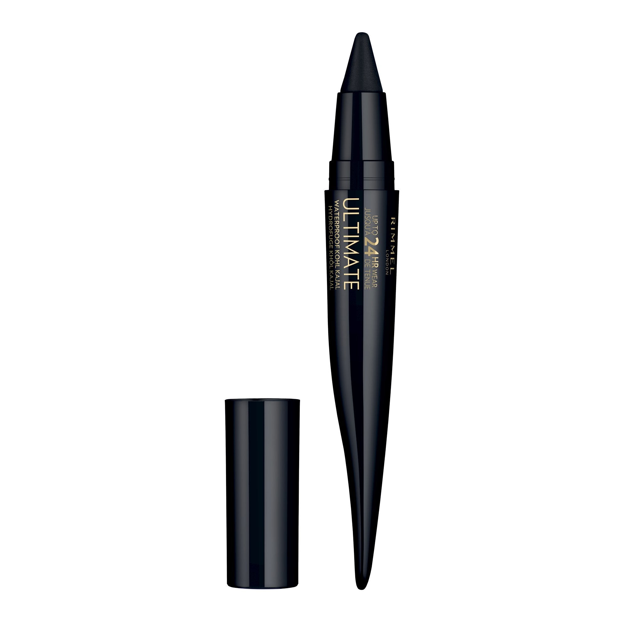 Rimmel London Ultimate Kohl Kajal Waterproof Eyeliner - 001 Black Obsidian Eyeliner Women 004 Oz
