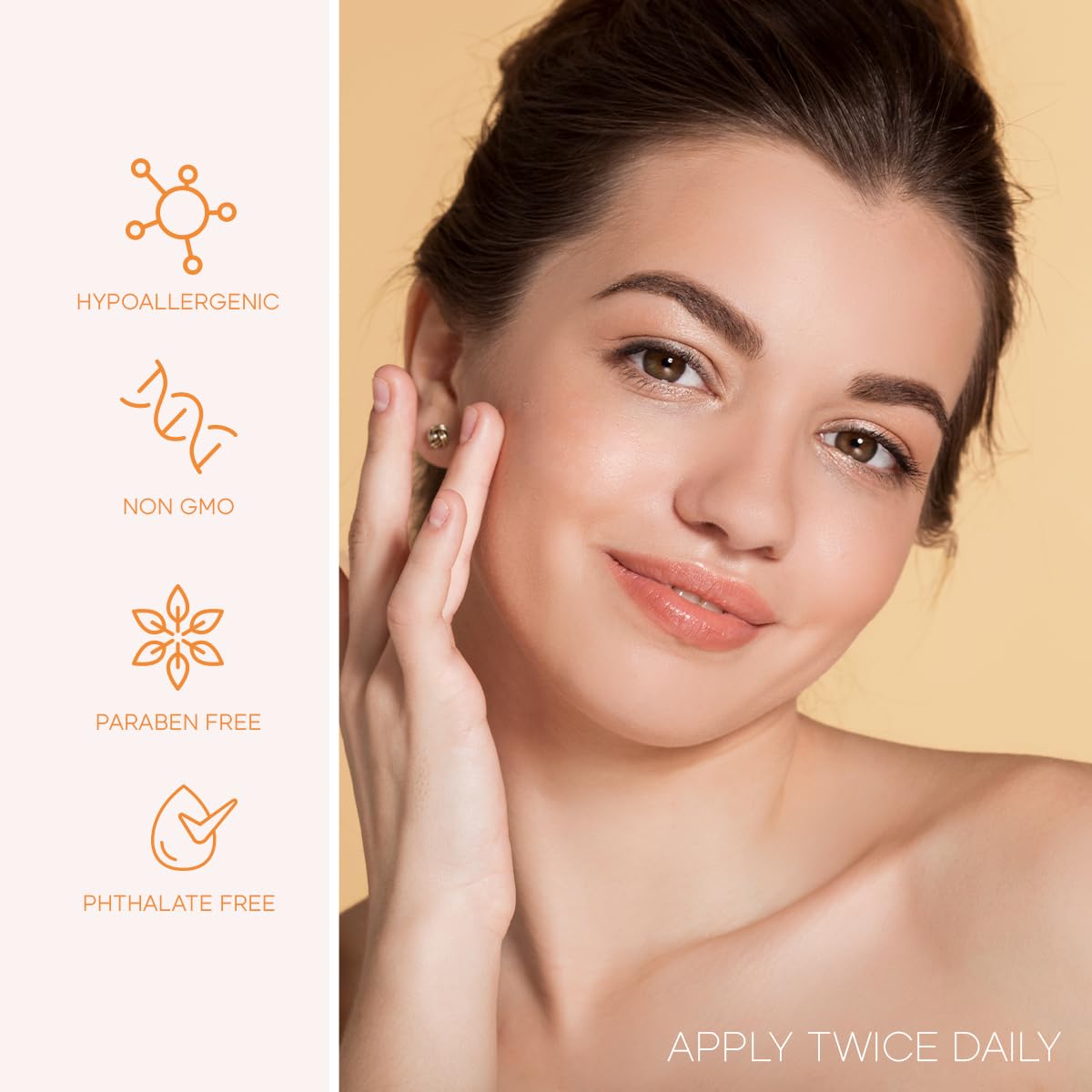 Vitamin C & Collagen Serum & Day Cream Value Set - Dermatologist Tested Korean Skin Care For Dark Spots & Brightening - Anti Agi