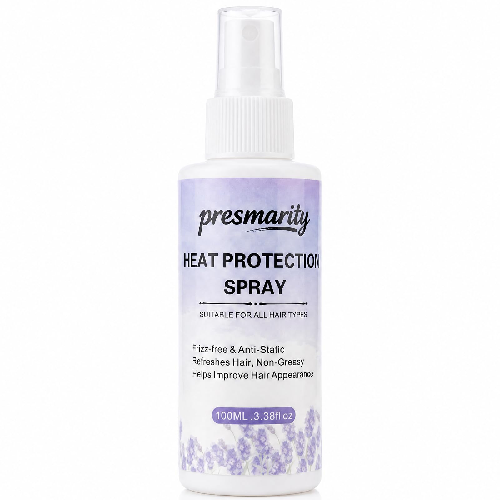Heat Protectant Spray for Hair, Helps Reduce Frizz & Flyaways, 3.38 fl oz