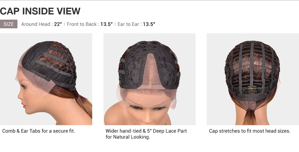 Outre HD Lace Front Wig Sleek Lay Part Chanelle (1)