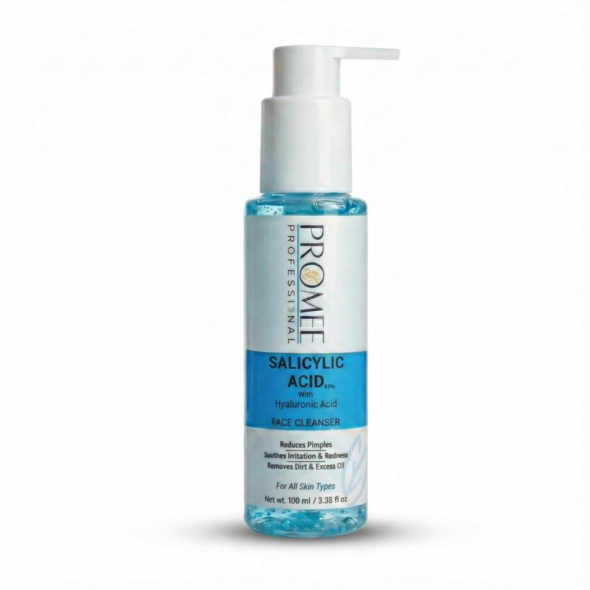 Promee Salicylic Acid & Hyaluronic Acid Face Wash For Oily & AcneProne Skin | Acne Control, Oil Control Deep Cleansing Face Cle