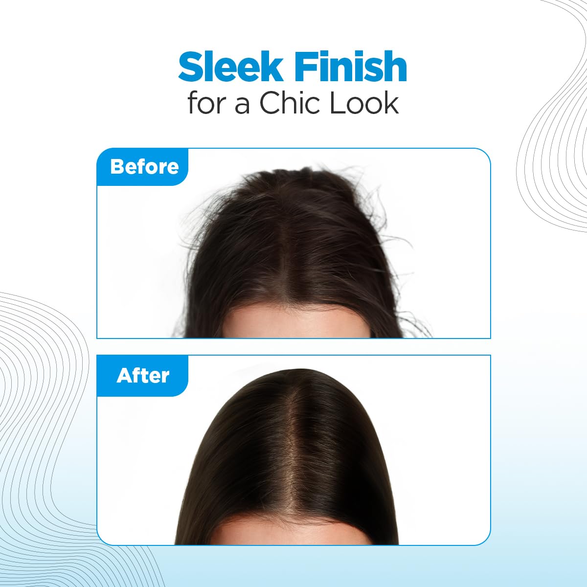 BBLUNT Hair Finishing Gel Stick for Sleek & Clean Hairdo | Tames Frizz & Flyaways | Lightweight & Non-Sticky | Leaves No Residue