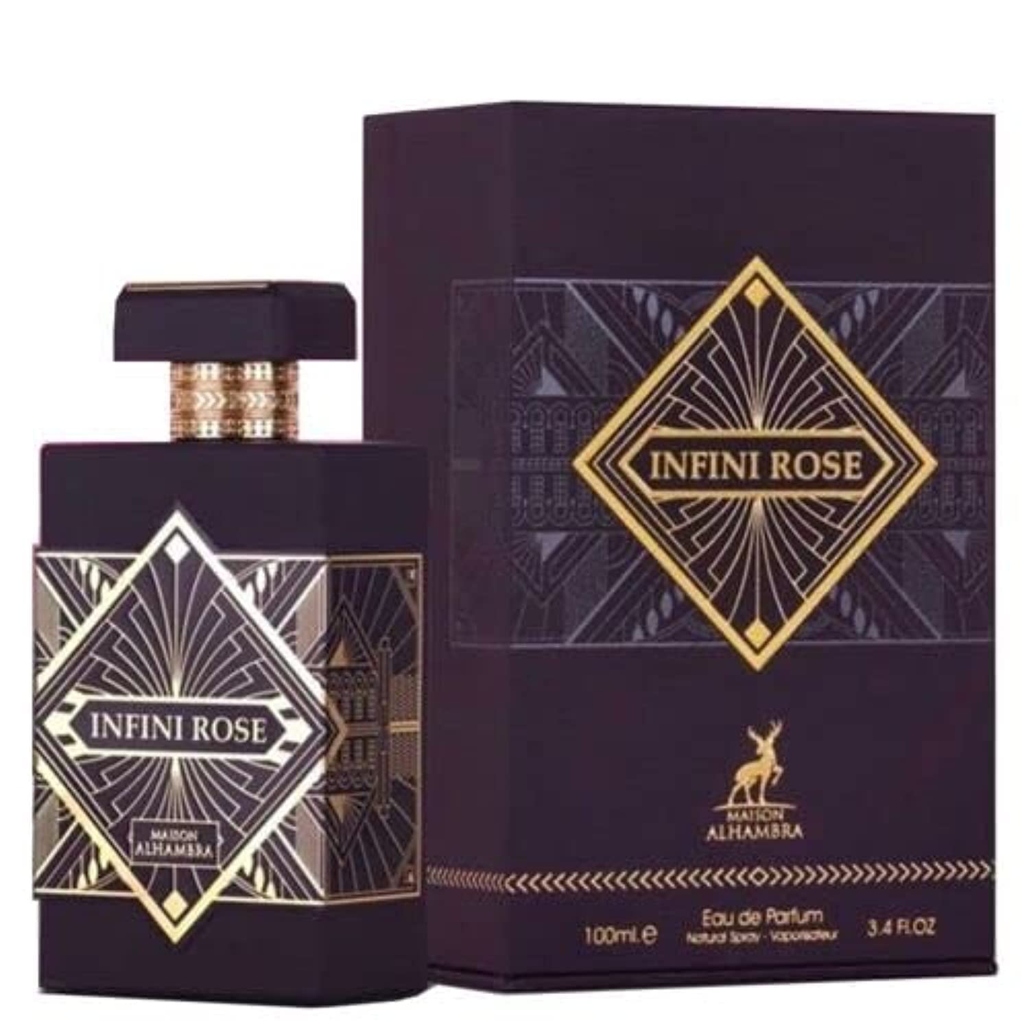 Maison Alhambra Infini Rose By Maison Alhambra Eau De Parfum Spray (Unisex)(D0102H5G3At)